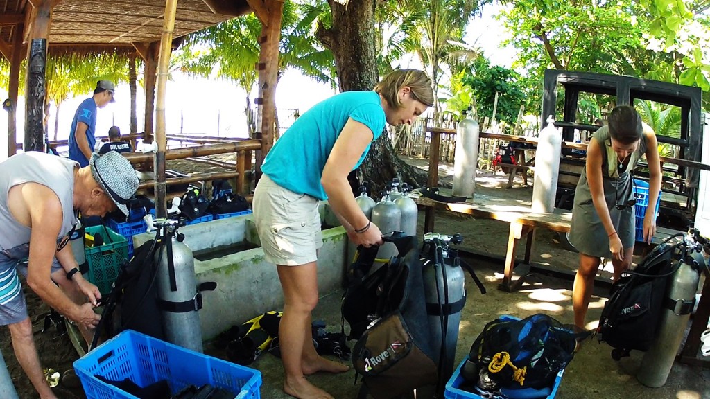 SCUBA Gear CHeck Dauin