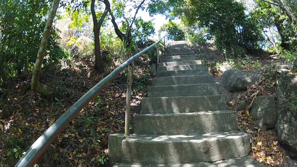 Apo Stairs Up to Lighthouse