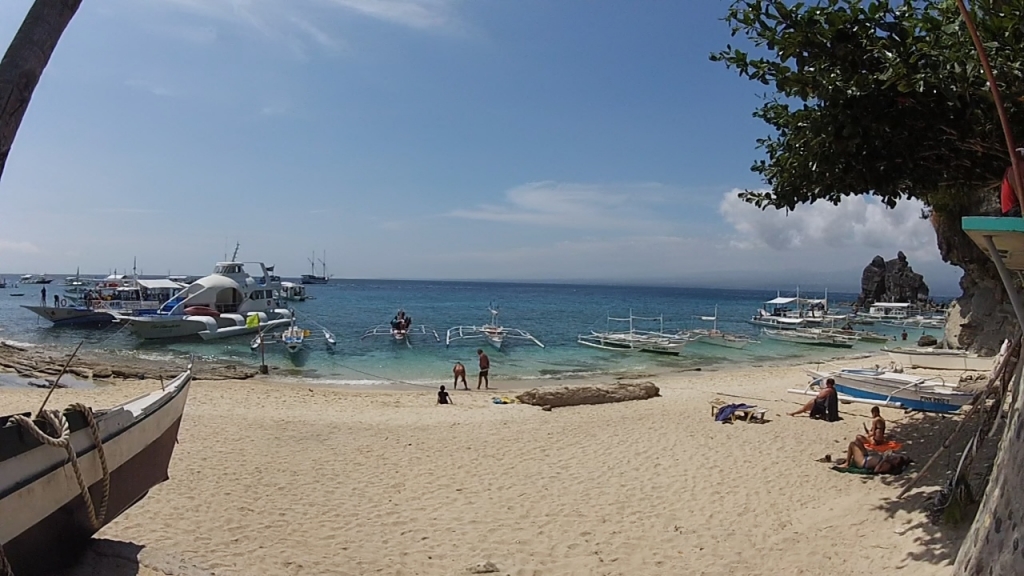 Apo View of Beach and Coco Explorer