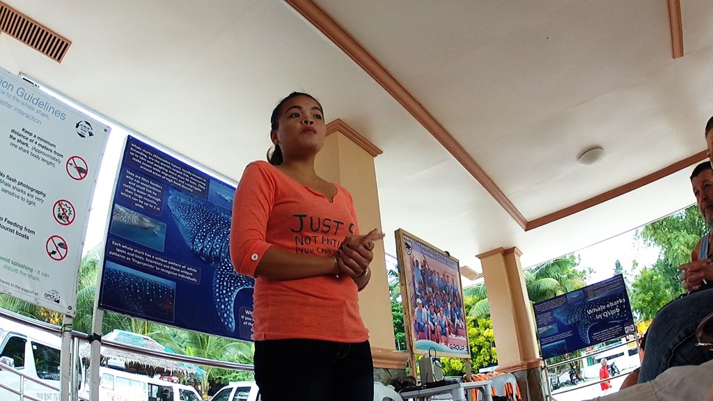 Oslob briefing